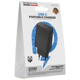 Зарядное устройство сетевое Borofone (BAS73A, B-22699) PD, 20W, 1 Type-C, черное