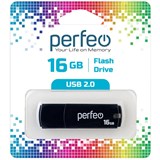 Флеш-накопитель  16Гб "Perfeo C05" Black