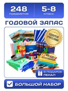Набор "5 - 8 класс" 248 предметов, в гофрокоробе
