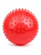 Мяч гимнастический диам. 55см массажный (В32245) красный