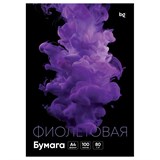 Бумага "BG. Интенсив" А4, 80г/м2, 100л., фиолетовая (BFcA4-100_92992) в коробке