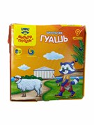 УЦЕНКА. Гуашь Мульти-Пульти "Енот в Греции"  9цв. 17,5мл. (ГК_33582) в МЯТОЙ коробке