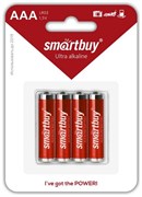 Батарейка LR3 "Smartbuy", алкалиновая, на блистере BL4