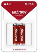 Батарейка LR6 "Smartbuy", алкалиновая, на блистере BL2