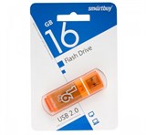 Флеш-накопитель  16Гб "Smartbuy Glossy " Orange (SB16GBGS-Or)