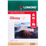 Фотобумага LOMOND для струйной печати А4 230г/м2, 50л. одност.глянцевая (0102022)