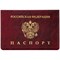 Обложка "Паспорт" OfficeSpace "Мрамор" (254209) ПВХ, тиснение "герб", ассорти - фото 77187
