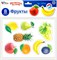 ! РАСПРОДАЖА Набор "Фрукты" на магнитах, 8 элем. (02708) "Десятое королевство"
