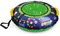 Тюбинг D= 85см до 90кг с круговым дизайном (ТБ3К-85) усиленное дно, ручки, буксировочный ремень, цвет в ассорт. - фото 94129