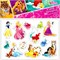 ! РАСПРОДАЖА Набор "Disney. Принцессы" на магнитах, 12 элем. (03799) "Десятое королевство"