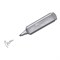 ! РАСПРОДАЖА Текстмаркер Faber-Castell "TL 46" 1-5мм мерцающий серебряный (154661) - фото 144185