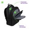 Рюкзак Berlingo City "Comfort black" (RU06954) 42*29*17см, 3 отд., 3 карм., отд.для ноутбука, USB разъем, эргономичная спинка - фото 267832