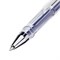 Ручка гелевая OfficeSpace (GPA100/BU_1714) синяя, 0.5мм., прозрачный корпус - фото 175726