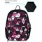 Рюкзак Berlingo Light "Black triangles" (RU08024) 39,5*28*16см, 2 отделения, 3 кармана, уплотненная спинка - фото 226166