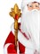 Дед Мороз 30см в красной шубе, с мешком (Т-5549) музыкальный - фото 306997