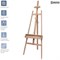 Мольберт деревянный напольный ГАММА "Лира. Студия" 50*55*150см, с бегунком, бук (180520225) в коробке - фото 209936