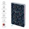 ! РАСПРОДАЖА Ежедневник Greenwich Line недатир. А5 136л. кожзам "Night garden. Blue" (ENA5-44973) обложка иск. кожа, тонир. блок, сереб. срез - фото 212709