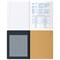Тетрадь 48л. MONOCOLOR. ELEMENT "Английский язык" (ТП5ск48_лс_вл 11665, BG) soft-touch ламинация, блок повышенной плотности - фото 221630