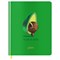 Дневник тв. об., иск. кожа 1-11 кл. "Avocadreams" (MS_49358, MESHU) УФ-печать, блестки, тиснение фольгой, ляссе, тон. блок - фото 267510