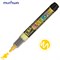 ! РАСПРОДАЖА Маркер меловой MunHwa "Black Board Marker" шир. линии 3 мм, желтый (BM-08) на водной основе - фото 231128