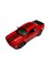 Металл. модель 12см "Dodge hellcat (1:36)" 2 двери откр-ся (HN3607) свет фар, звук, инерция, 3цв., в коробке - фото 309367