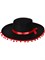 Карнавал. шляпа "Аррива" (КРК-7310) черная с красным - фото 240285