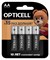 Батарейка LR6 "Opticell Basic" (полный аналог Duracell), алкалиновая, на блистере BL4