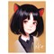 ! РАСПРОДАЖА Блокнот А5 80л. на склейке "Neko" ("MESHU", MS_54401) матовая ламинация, тиснение фольгой - фото 243417