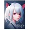 ! РАСПРОДАЖА Блокнот А5 80л. на склейке "Neko" ("MESHU", MS_54401) матовая ламинация, тиснение фольгой - фото 243418