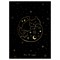 ! РАСПРОДАЖА Блокнот А5 80л. на склейке "Black Cat" ("MESHU", MS_54387) матовая ламинация, тиснение фольгой - фото 244859