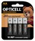 Батарейка LR6 "Opticell Professional" (полный аналог Duracell), алкалиновая, на блистере BL4
