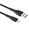 Кабель microUSB - USB, 1 м, "BX37 Wieldy", силиконовый, в коробке (6931474720870) "Borofone", черный, 2.4A - фото 251316