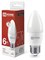 Лампа светодиодная, E27, C37,  8Вт, 4000К "IN HOME" нейтральный белый свет, свеча
