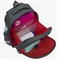 Рюкзак GRIZZLY (RAz-487-2) 36*28*20см, цвет серый, формованный, анатомическая спинка - фото 255399