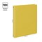 Тетрадь  80л. на кольцах, ПВХ желтый, сменный блок (ТТ5к80_пв 59322, "BG") - фото 256538