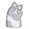 ! РАСПРОДАЖА Блок самоклеящийся фигурный MESHU "Paws" 40л. (MS_54255) - фото 259704