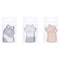 ! РАСПРОДАЖА Блок самоклеящийся фигурный MESHU "Paws" 40л. (MS_54255) - фото 259709