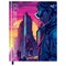 ! РАСПРОДАЖА Дневник тв. об., 1-11 кл. "Escape to Vituality" (D5h48_58511, BG) глянцевая ламинация, тиснение фольгой, фигурный клапан, ляссе