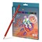 Карандаши ErichKrause Kids "Space Aninals" 24цв., пластиковые (61784) трехгранные