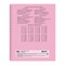 Тетрадь 12л. BG клетка "Отличная. Розовая" (Т5ск12 11758) блок повышенной плотности, обложка - мелованный картон - фото 263117