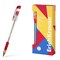! РАСПРОДАЖА Ручка шар. ErichKrause "Ultra-30 Gold Stick&Grip Classic, Super Glide Technology" (61112) красная, 0.7мм,