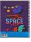 Тетрадь 96л. на спирали Prof-Press "Безумный космос", клетка (96-3125) двойная обложка - фото 266292