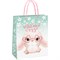 ! РАСПРОДАЖА Пакет подарочный MESHU 11х14х6,5см (MS_61593) "Cute rabbit" матовая лам.