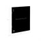 Тетрадь 48л. А4 ErichKrause "CoverProBook Words. Черная" клетка (61959) пластиковая обложка - фото 274240