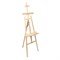 Мольберт деревянный напольный ГАММА "Лира. Студия" 53*71*170см, с бегунком, сосна, съмная полка + 2 стакана (270520208) в коробке - фото 274648