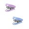 ! РАСПРОДАЖА Степлер ErichKrause "Clippy Mini Pastel Bloom" №24/6...26/6 пластиковый (61742) цвет - ассорти, до 15л. - фото 279878