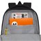 Рюкзак GRIZZLY (RU-530-5) 45*32*23см, цвет черный, светоотражающие элементы, анатомическая спинка - фото 283376