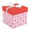 ! РАСПРОДАЖА Коробка подарочная складная MESHU "Hearts", 15*15*15см (MS_62567) с лентой