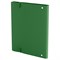 Тетрадь 120л. на кольцах "Base.Зеленая", сменный блок (ТТ5к120_пл 63245, "BG") пластиковая обложка на резинке - фото 287681