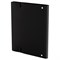 Тетрадь 120л. на кольцах "Base. Черная", сменный блок (ТТ5к120_пл 63246, "BG") пластиковая обложка на резинке - фото 287677